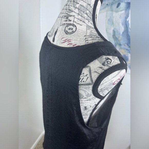 MK West Kei USA Chic Trendy Black Ruffle Dress from Nordstrom size Medium - Picture 10 of 13